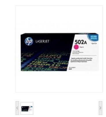 惠普/HP 502A/Q6473A 适用于 3600 3600n/3600dn机型 品红色硒鼓 单支装 打印量4000页