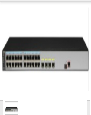 华为（HUAWEI） S5700-28X-LI-AC 24口千兆 上行万兆 网管企业级交换设备