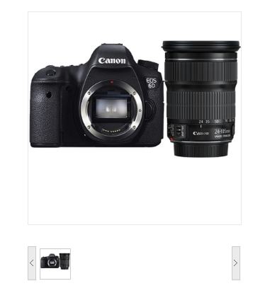 佳能 EOS 6D Mark II 6D2 单反照相机（EF 24-105mm USM 红圈镜头）