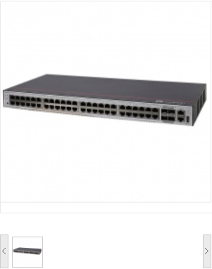 华为（HUAWEI）S5735S-L48P4X-A 以太网交换设备 (48个10/100/1000BASE-T,4个万兆SFP+,PoE+,含1个1000W交流电源)
