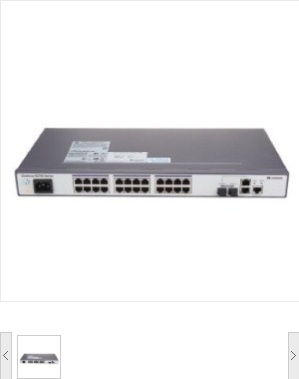 华为(HUAWEI)S2700-26TP-EI-DC 24口百兆交换设备