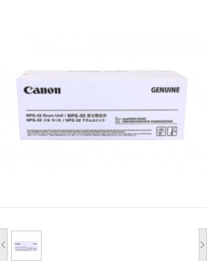 佳能（Canon）NPG-52DU BLACK原装黑色感光鼓硒鼓（适用于iR-ADV C2020/C2025/C2030/C2220/C2225/C2230/C2220L）