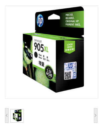 惠普/HP T6M17AA 905XL 黑色 墨盒 适用于 HP OJ6960 6970