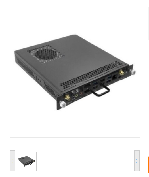 华为/HUAWEI OPS I5 SAC 磁盘阵列 触控一体机配置板模块-OPS-IdeaHub Series OPS I5-OPS(I5-8500,8G DDR4,128G SSD,4K60,win