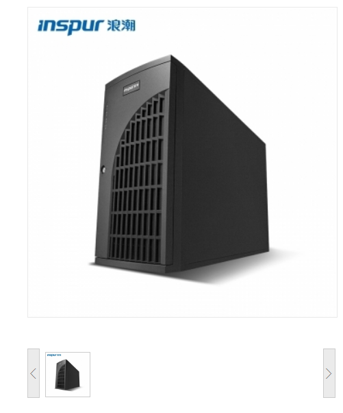 浪潮NP5570M5 CPU 3204*1 内存16G*1 600GB 硬盘*1 双口千兆，500W单电源磁盘阵列