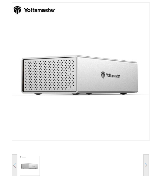 Yottamaster PS200RU3 USB3.0两盘位 磁盘阵列柜