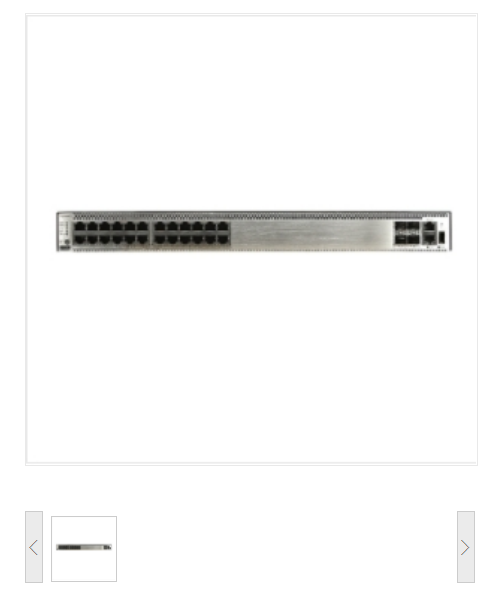华为（HUAWEI）S5731S-S24T4X-A 以太网交换设备 (24个10/100/1000BASE-T,4个万兆SFP+,含1个600W交流电源)