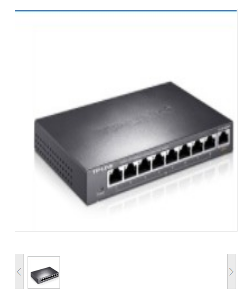 普联（TP-LINK）TL-SF1009PT 交换设备 8口POE