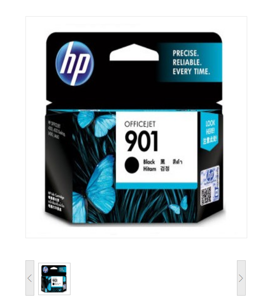 惠普（HP）CC653AA 901号黑色墨盒（适用Officejet J4580 J4660 4500）