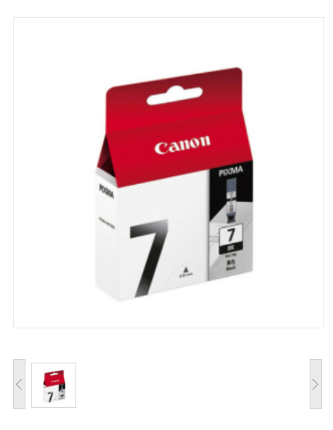 佳能（Canon）PGI-7BK 黑色墨盒（适用iX7000、MX7600）