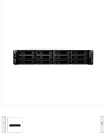 群晖 SA3200D 网络备份阵列存储 磁盘阵列 12-36盘位（含12T SAS硬盘12个）