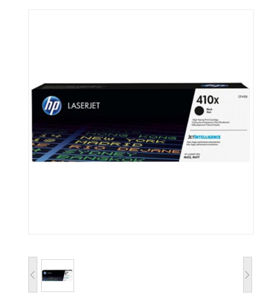 惠普/HP CF410X 硒鼓 410X 黑色