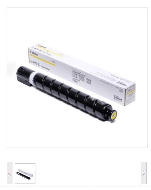 佳能（Canon）NPG-67L小容量墨粉硒鼓（黄色C3020/3025/3120L/3125/35/33系列）