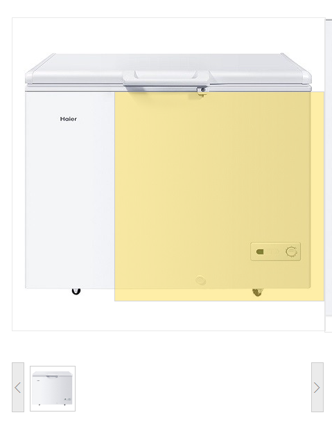 电冰箱 海尔/Haier BC/BD-379HCM 301-400L 1级 顶开门 机械控温 直冷 白色