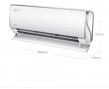 壁挂式空调 美的/Midea KFR-35GW/BP3DN8Y-TA101(1) 1.5p 壁挂式 变频 1级 正1.5P 50㎡及以下 白色