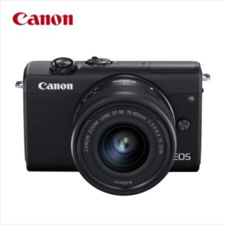 照相机 佳能/CANON EOS M50 Mark II 2.5-3.0英寸 2000-2999万 数码相机 APS-C SD卡 单镜头套机 白色