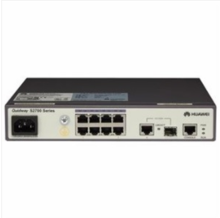 交换设备 华为/Huawei S2700-9TP-EI-AC 以太网 光+电口