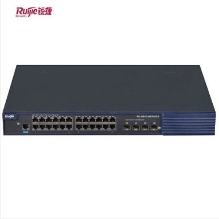 交换设备 锐捷/RUIJIE RG-S2910-24GT4XS-E 以太网 光+电口