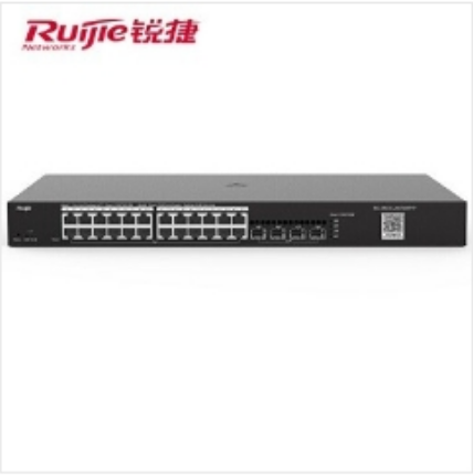 交换设备 锐捷/RUIJIE RG-S1930-24GT4SFP-P 以太网 光+电口