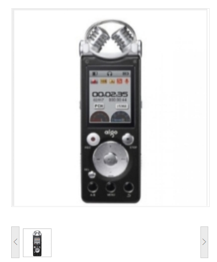 录音笔 爱国者/Aigo R5599 16GB 黑色