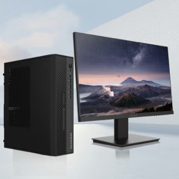 MAXHUB DZ61-6A22120 台式计算机 兆芯 KX-U6780A/16GB*1/512GB SSD/2G/23.8寸/Windows 7 